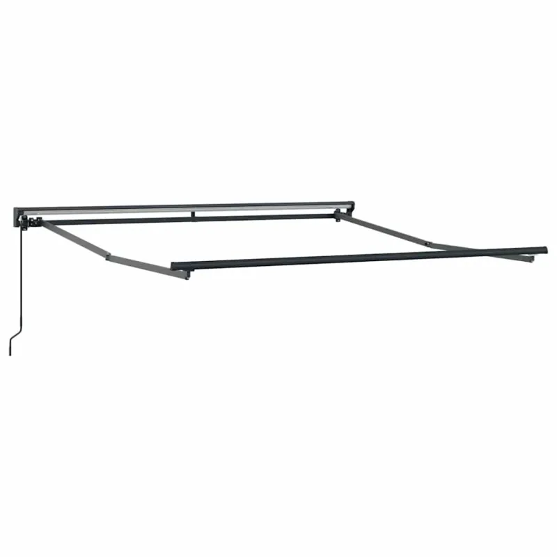 Markizės rėmas Raudona 350 x 250 cm Poliesteris su PU danga