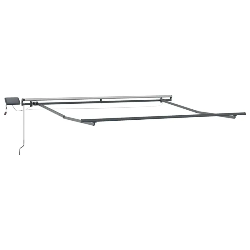 Ištraukiama markizė Žalia ir balta 350 x 250 cm audinys