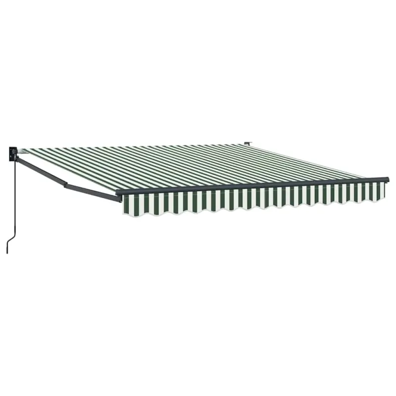 Ištraukiama markizė Žalia ir balta 350 x 250 cm