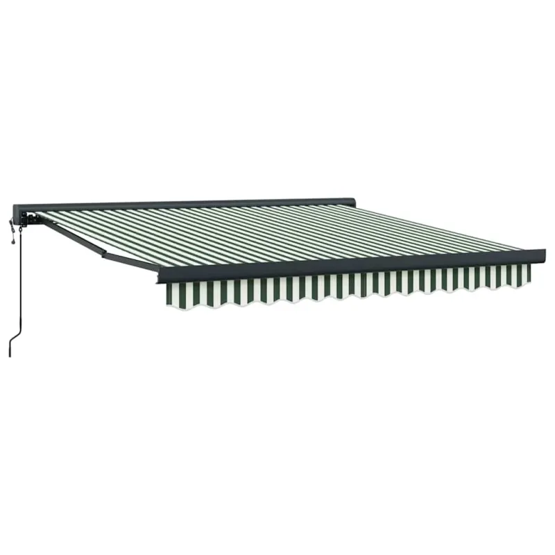 Pavėsinė Žalia ir balta 350 x 250 x 165 cm