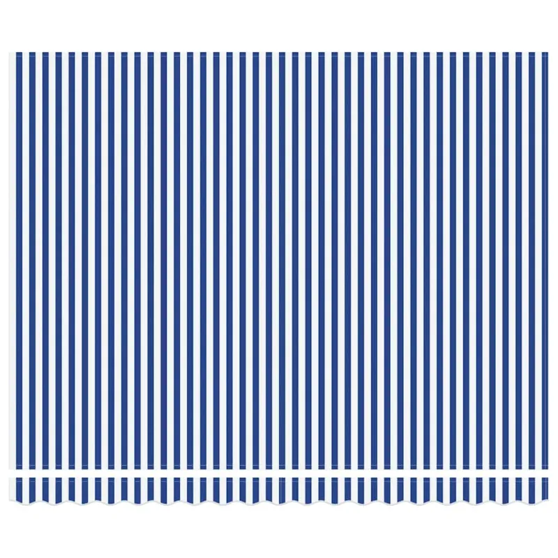 Markizės rėmas Mėlyna ir balta 400 × 300 cm