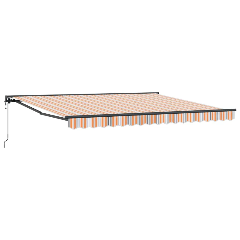 Markizės rėmas Mėlynas ir Oranžinis 400 × 300 cm