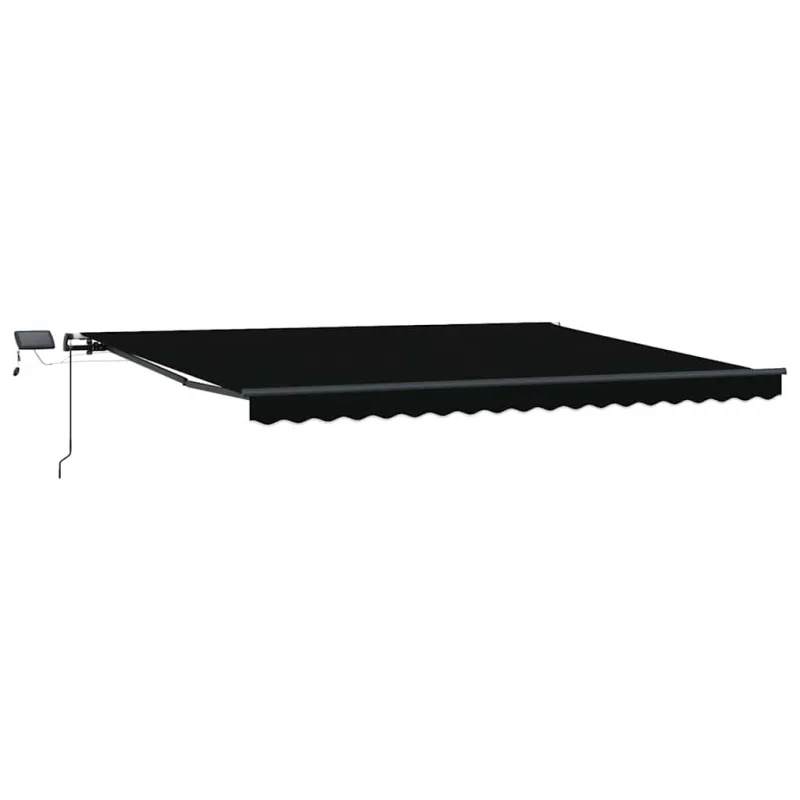 Ištraukiama markizė Juoda 400 ×300 cm audinys