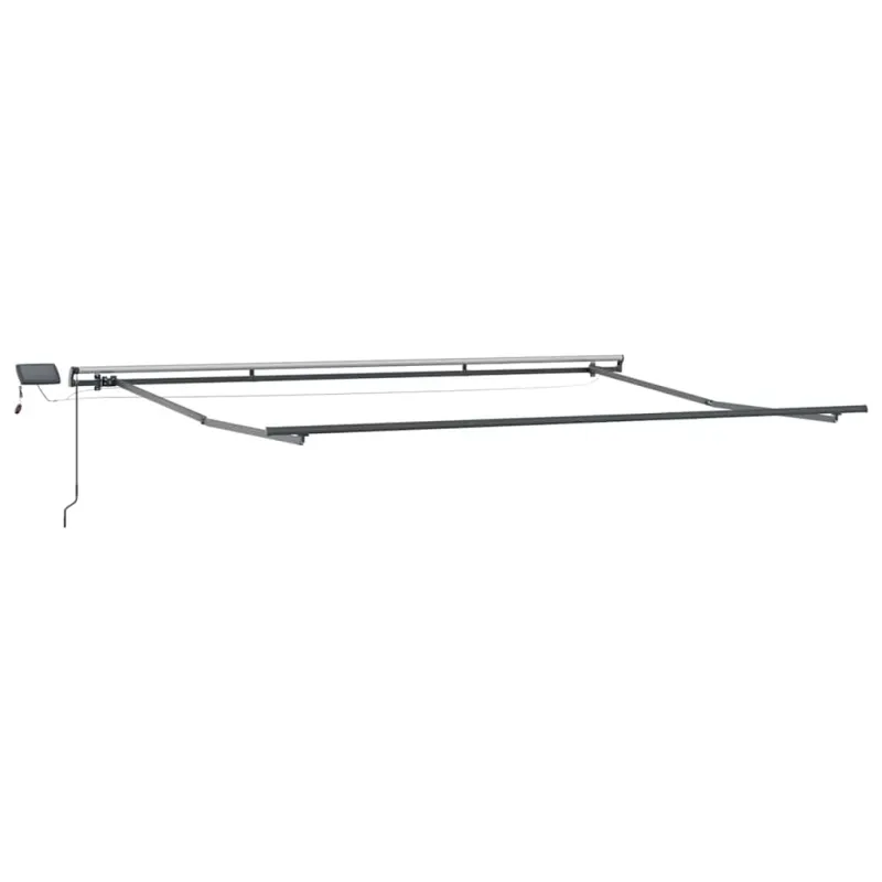 Ištraukiama markizė Juoda 400 ×300 cm audinys