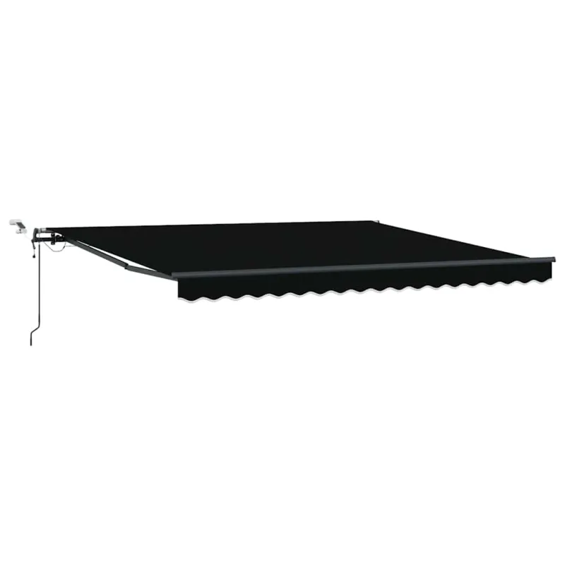Skėtis Audinys Juoda 400 × 300 cm Poliesteris