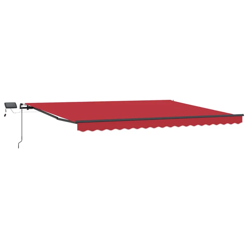 Ištraukiama markizė Raudona 400 × 300 cm audinys