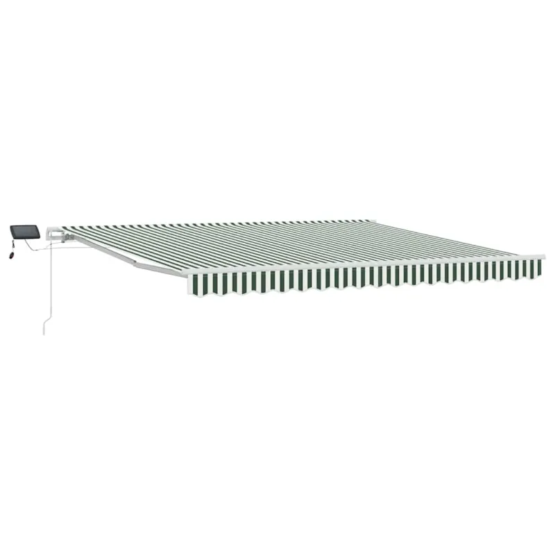Ištraukiama markizė Žalia ir balta 400 × 300 cm