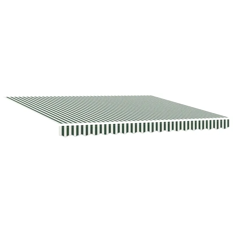 Markizės rėmas Žalia ir balta 400 × 300 cm