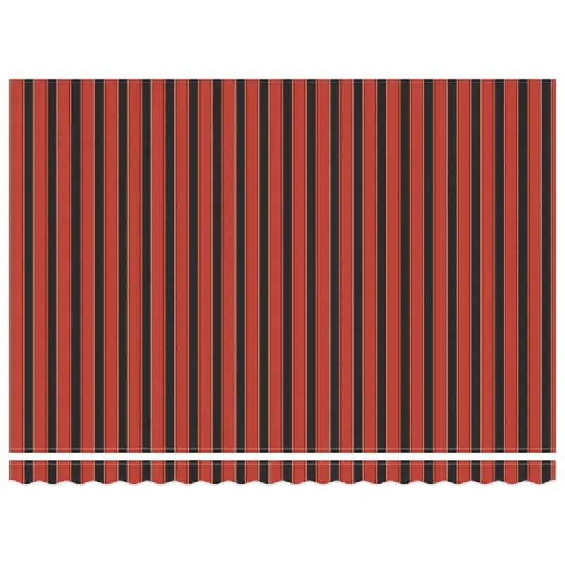 Ištraukiama markizė oranžinė ir ruda 450 × 300 cm