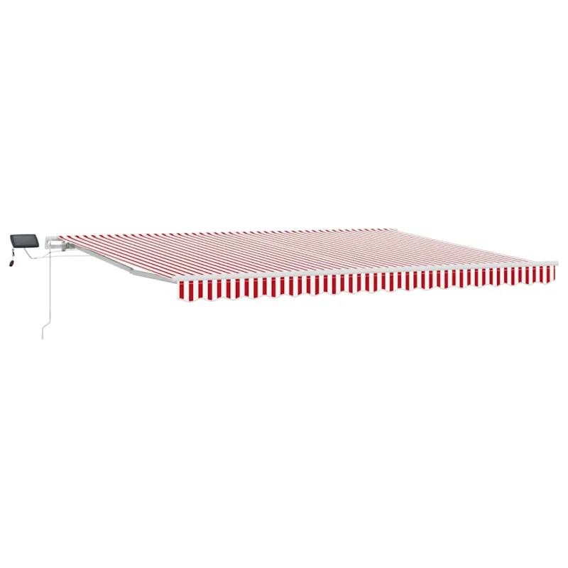 Ištraukiama markizė Raudona ir balta 450 × 300 cm