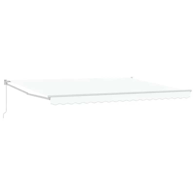 Pavėsinė Balta 450 x 300 x 165 cm Poliesteris ir Metalas