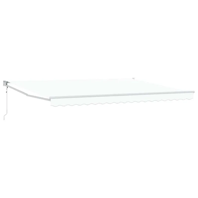 Pavėsinė Balta 450 x 300 x 165 cm Poliesteris ir Metalas