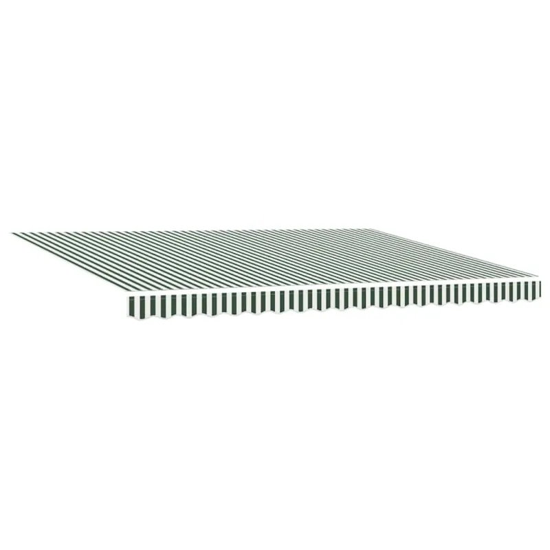 Ištraukiama markizė Žalia ir balta 450 × 300 cm