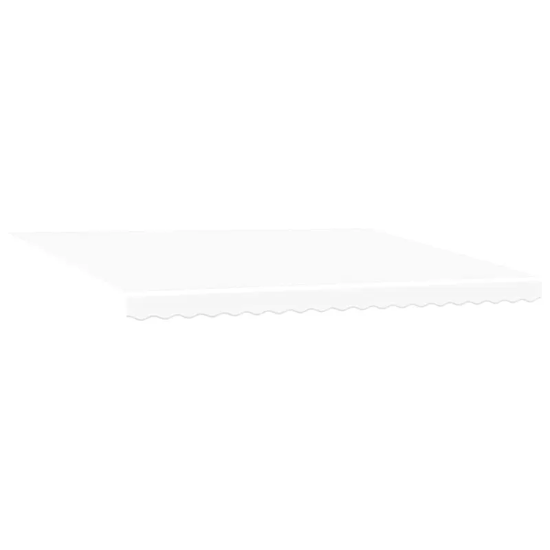 Ištraukiama markizė Balta 450 × 350 cm Audinys ir plienas