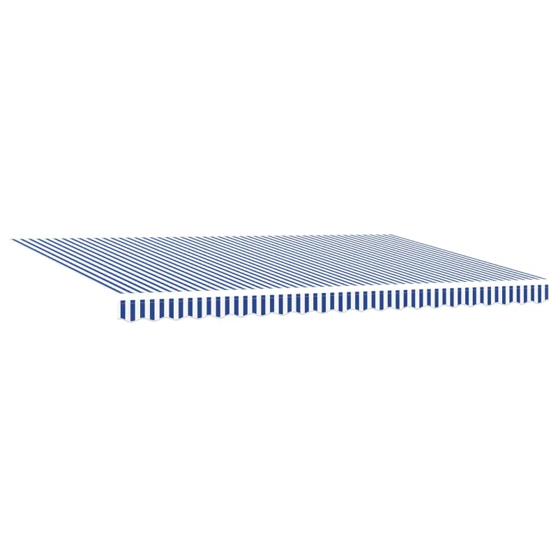 Markizės rėmas Mėlyna ir balta 500 × 300 cm