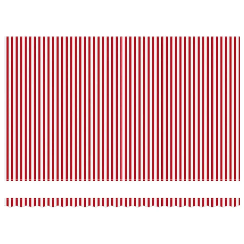 Pavėsinė Raudona ir balta 500 × 300 cm Poliesteris ir aliuminis
