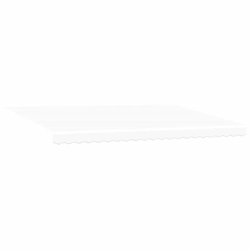 Ištraukiama markizė Balta 500 × 300 cm Audinys ir plienas