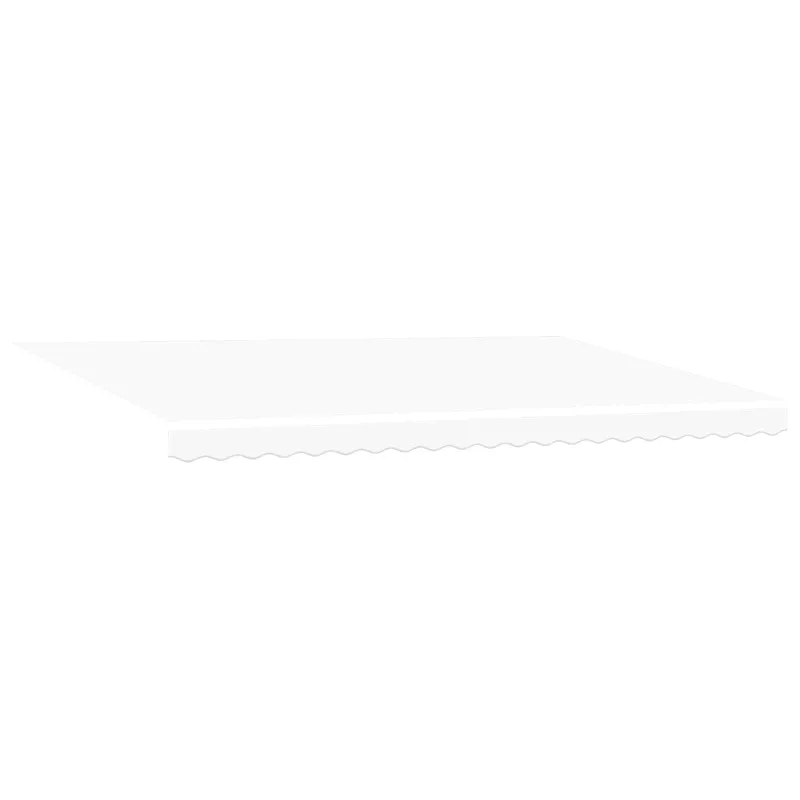 Ištraukiama markizė Balta 500 × 300 cm Audinys ir aliuminis