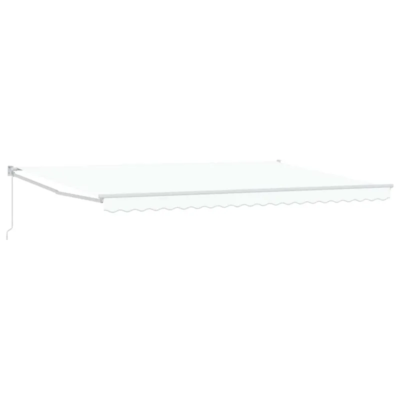 Pavėsinė Balta 500 × 300 cm Poliesteris ir Metalas