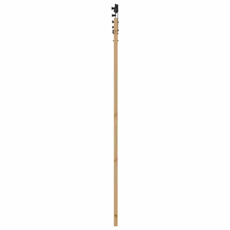 Slankios durys ORKDAL Natūrali ir juoda 93 x 211 cm