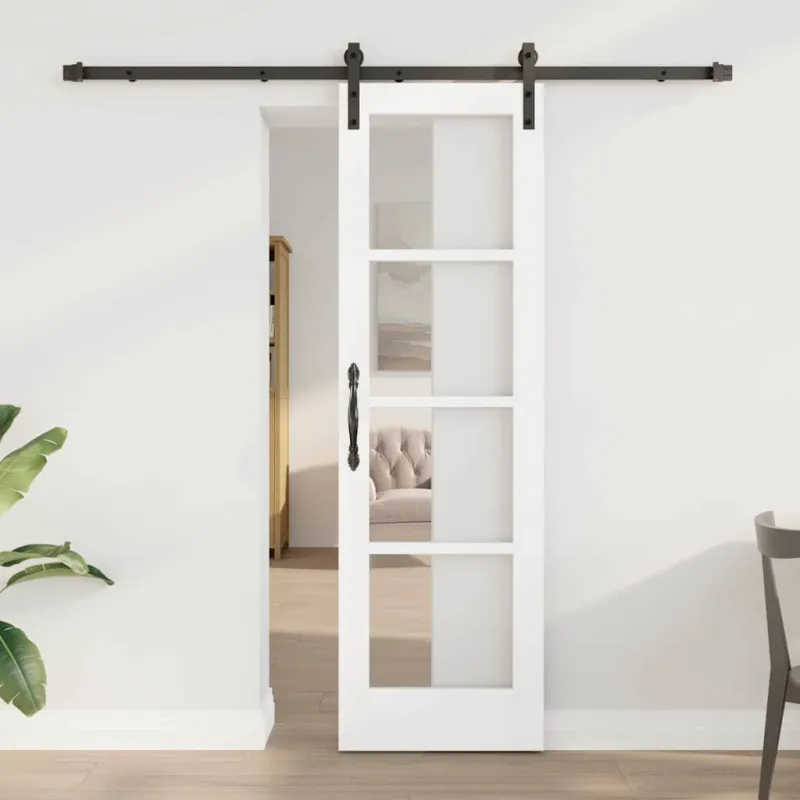 Slankios durys ORKDAL Balta ir juoda 61 x 198,5 cm