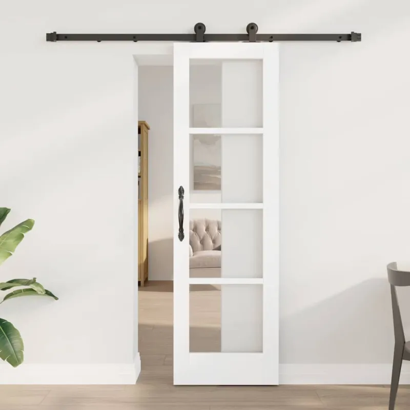 Slankios durys ORKDAL Balta ir juoda 61 x 198,5 cm