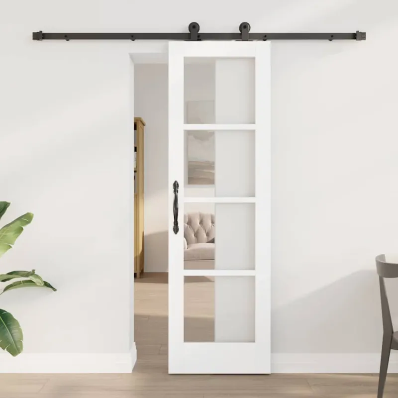 Slankios durys ORKDAL Balta ir juoda 61 x 198,5 cm