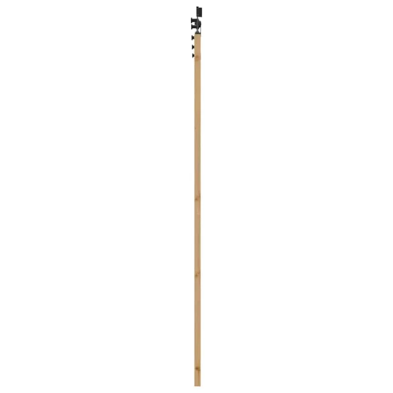 Slankios durys ORKDAL Natūrali ir juoda 93 x 211 cm