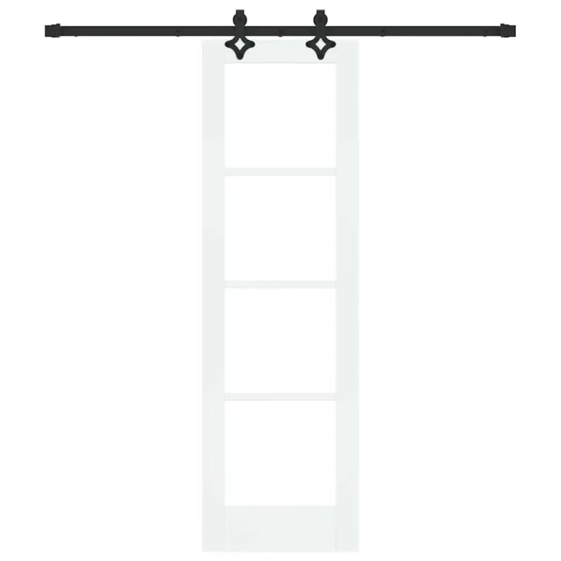 Slankios durys ORKDAL Balta ir juoda 61 x 198,5 cm
