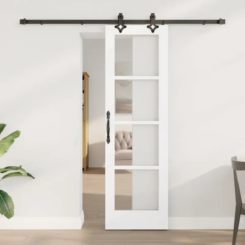 Slankios durys ORKDAL Balta ir juoda 61 x 198,5 cm