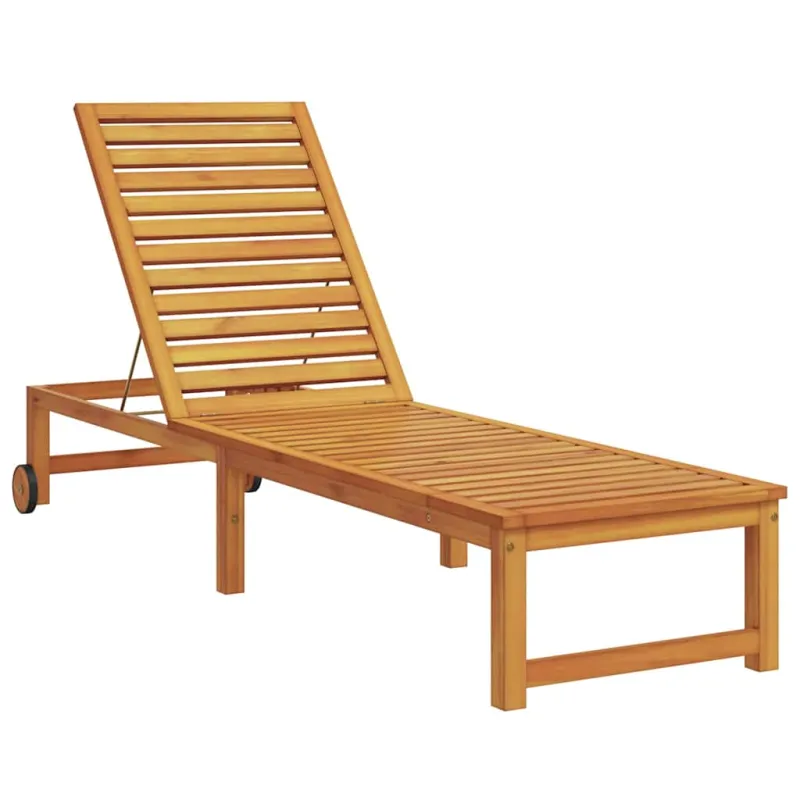 Saulės gultas 2 pcs Ruda 202 x 53 x 89 cm
