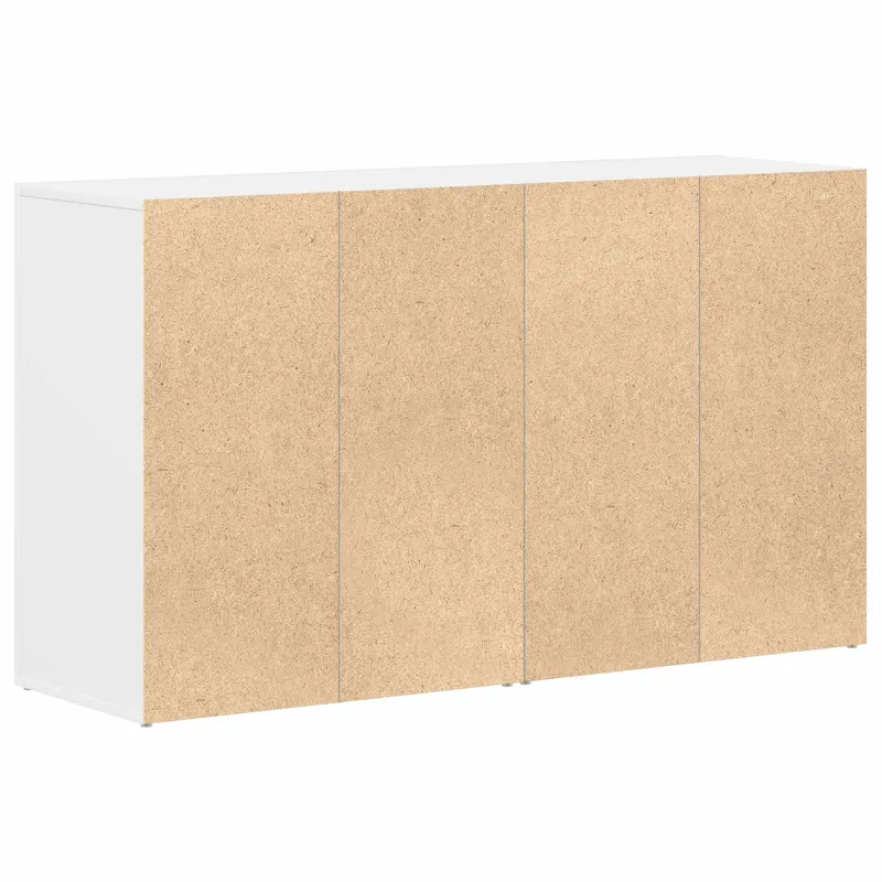 Kabalas su stalčių Balta 120 x 36 x 69 cm Apdirbta mediena