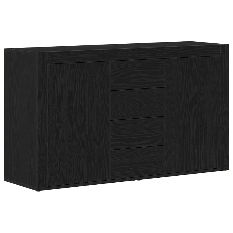 Kabalas Juodas ąžuolas 120 x 36 x 69 cm Apdirbta mediena