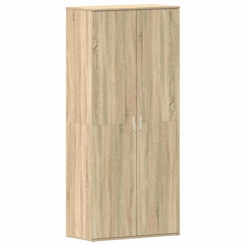 Batu skrynia Sonoma ąžuolas 80 x 39 x 178 cm Apdirbta mediena