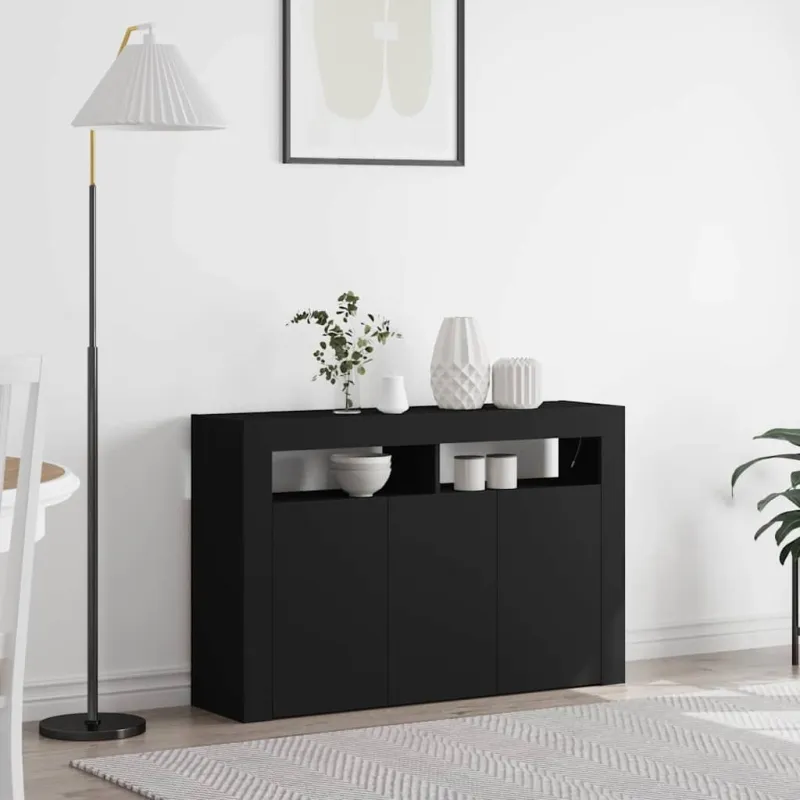 Kabalas Juoda 116 x 30 x 75 cm Apdirbta mediena