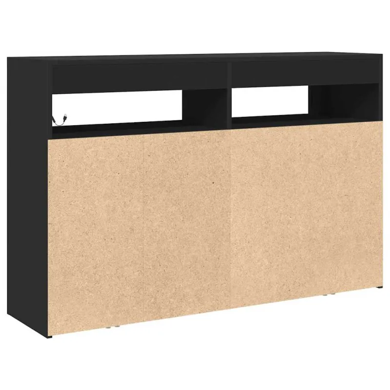 Kabalas Juoda 116 x 30 x 75 cm Apdirbta mediena