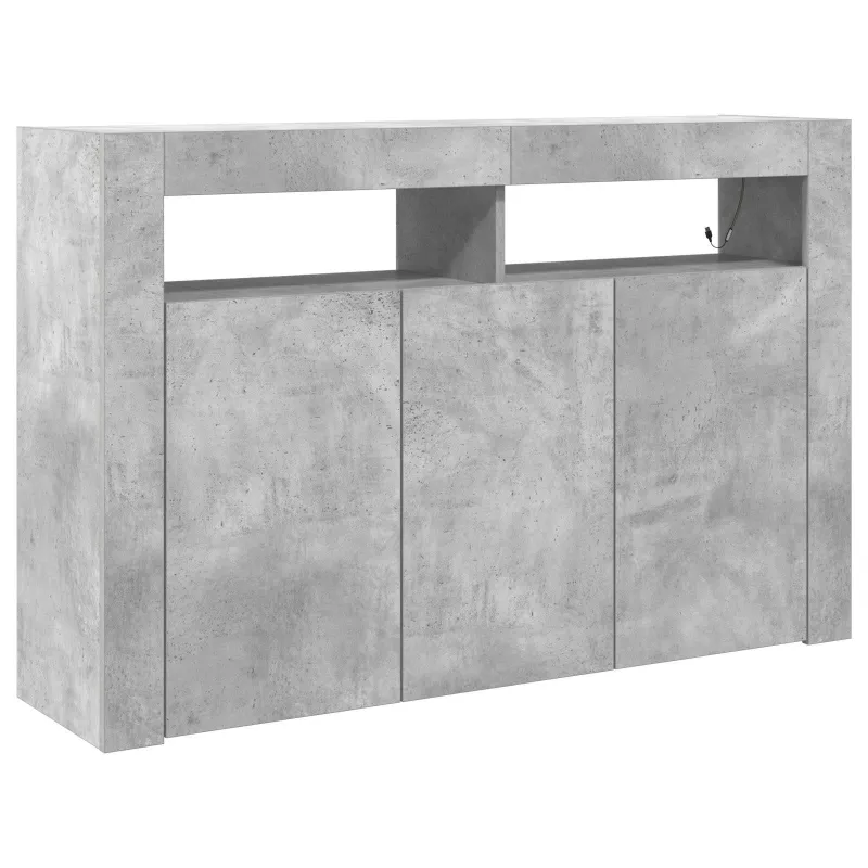 Kabalas Betono pilka 116 x 30 x 75 cm Apdirbta mediena