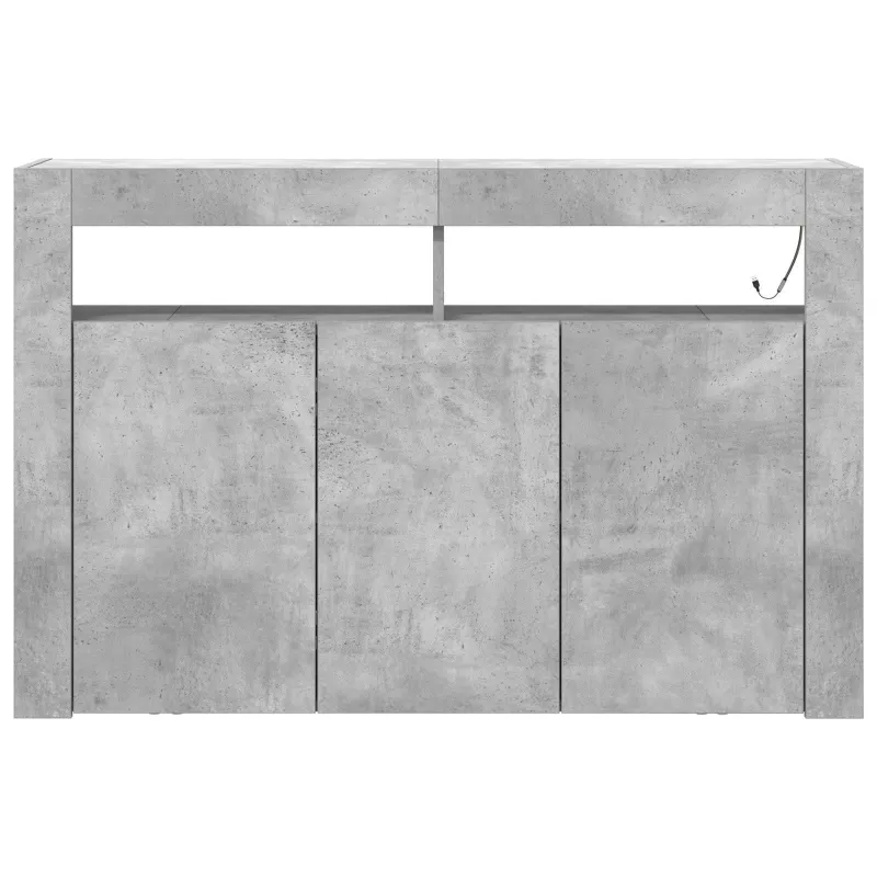Kabalas Betono pilka 116 x 30 x 75 cm Apdirbta mediena