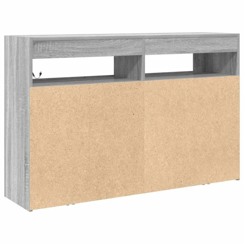 Kabalas Pilkas Sonoma 116 x 30 x 75 cm Apdirbta mediena