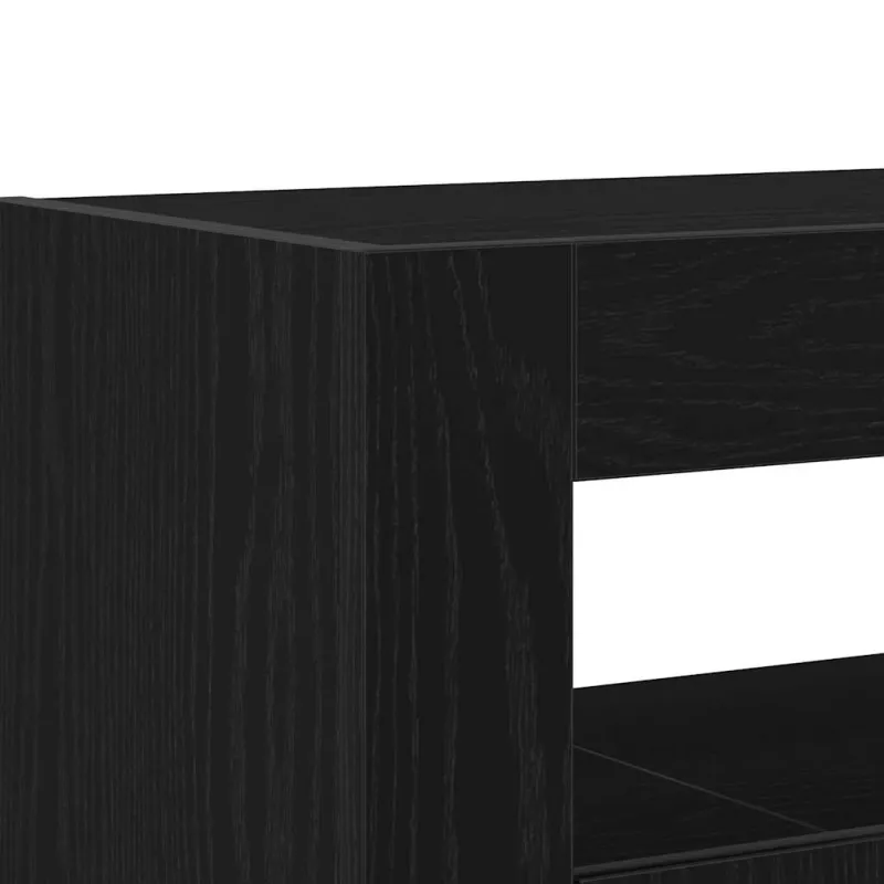 Kabalas Juodas ąžuolas 116 x 30 x 75 cm Apdirbta mediena
