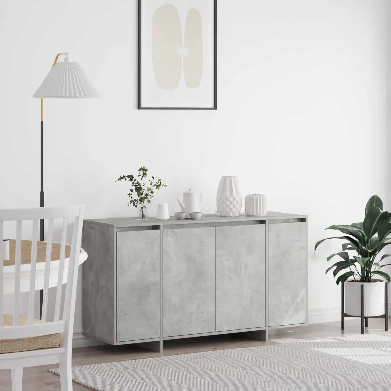Kabalas Betono pilka 135 x 41 x 75 cm Apdirbta mediena