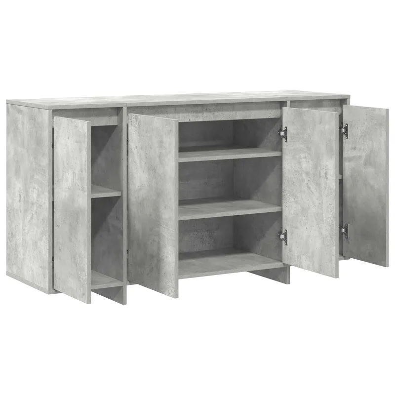 Kabalas Betono pilka 135 x 41 x 75 cm Apdirbta mediena