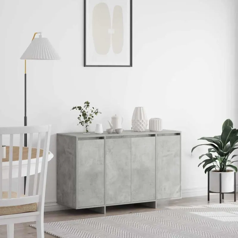 Kabalas Betono pilka 120 x 41 x 75 cm Apdirbta mediena