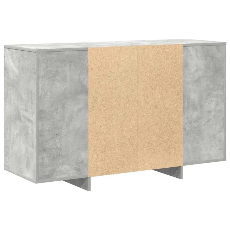 Kabalas Betono pilka 120 x 41 x 75 cm Apdirbta mediena