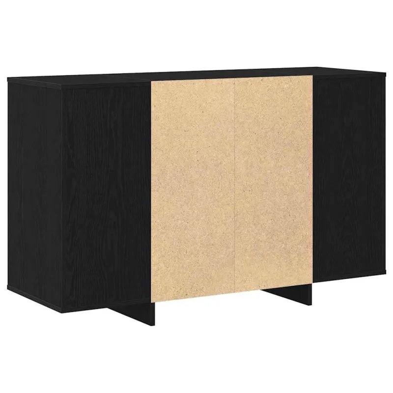 Kabalas juoda ąžuolo 120 x 41 x 75 cm Apdirbta mediena