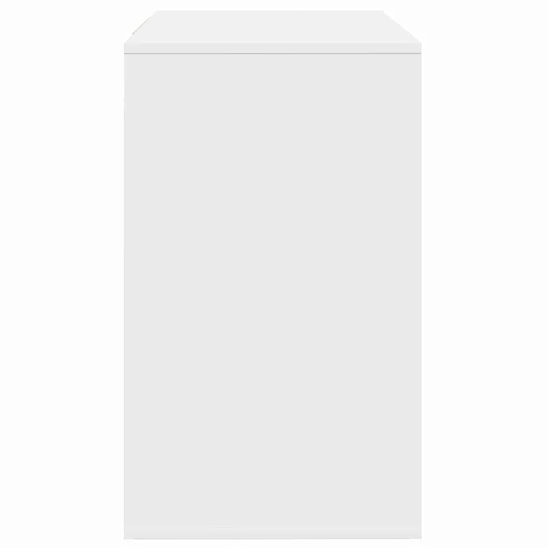 Kabalas su stalčių Balta 120 x 41 x 75 cm Apdirbta mediena