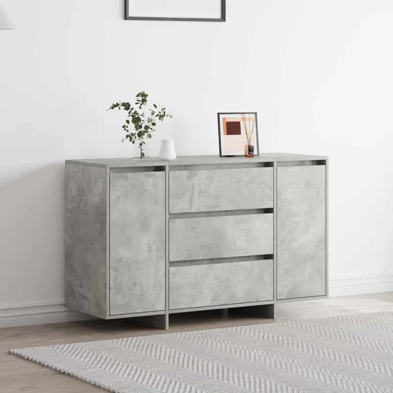 Kabalas Betono pilka 120 x 41 x 75 cm Apdirbta mediena