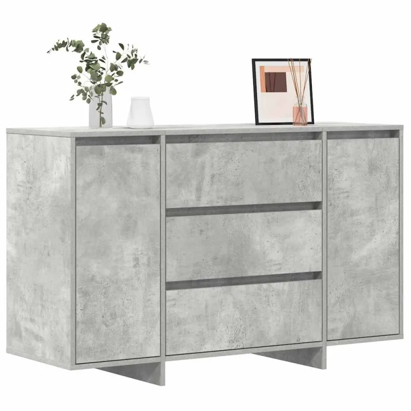 Kabalas Betono pilka 120 x 41 x 75 cm Apdirbta mediena