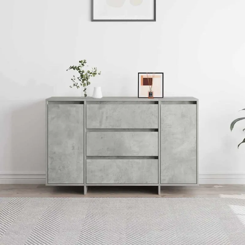 Kabalas Betono pilka 120 x 41 x 75 cm Apdirbta mediena