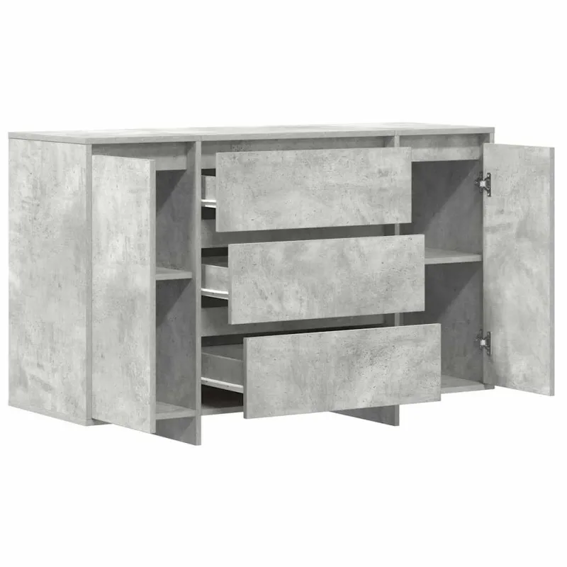 Kabalas Betono pilka 120 x 41 x 75 cm Apdirbta mediena
